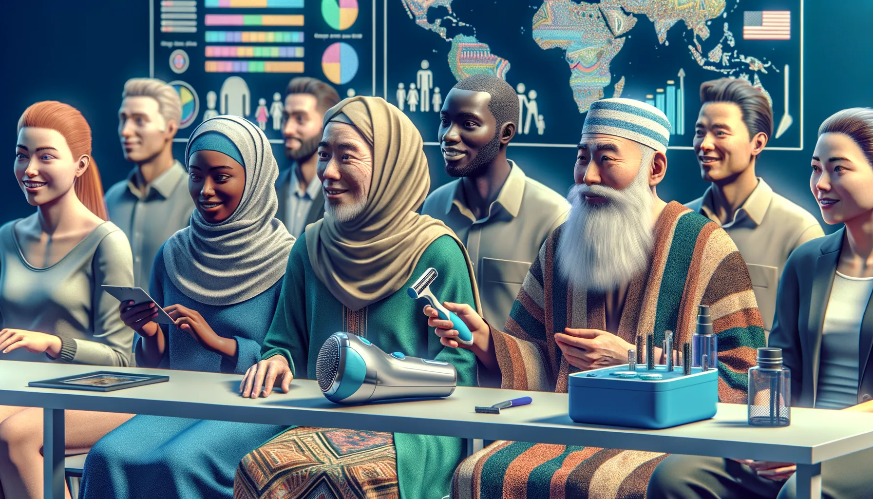 Anwendung des Epilierers bei Maennern und Frauen: Unterschiede und Besonderheiten