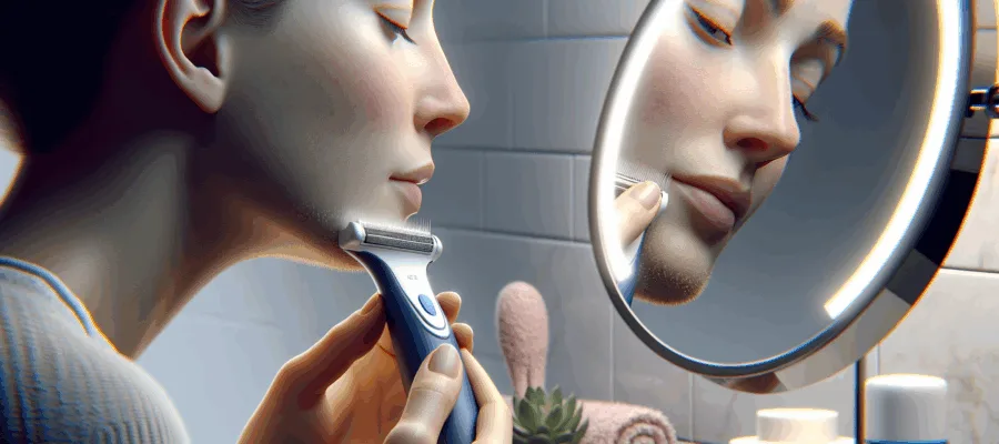 Epilieren im Gesicht: So gelingt die Anwendung des Epilierers fuer feine Haerchen