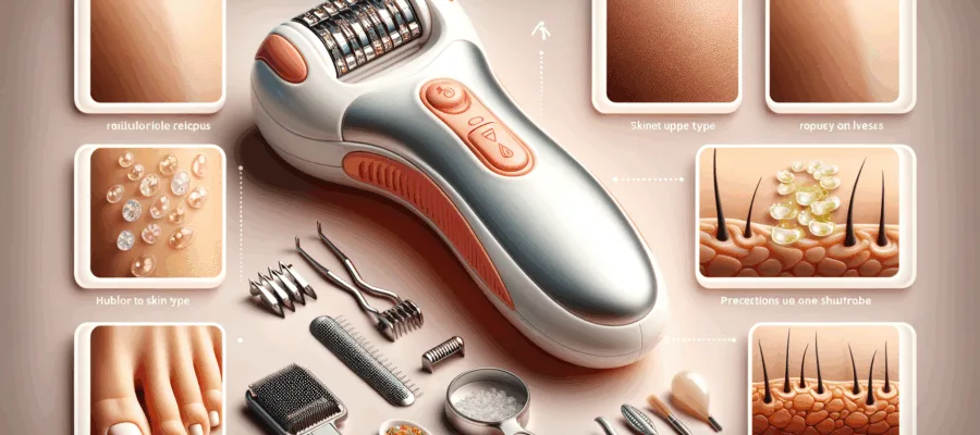 Epilierer Anwendung bei verschiedenen Hauttypen: Worauf Sie achten sollten