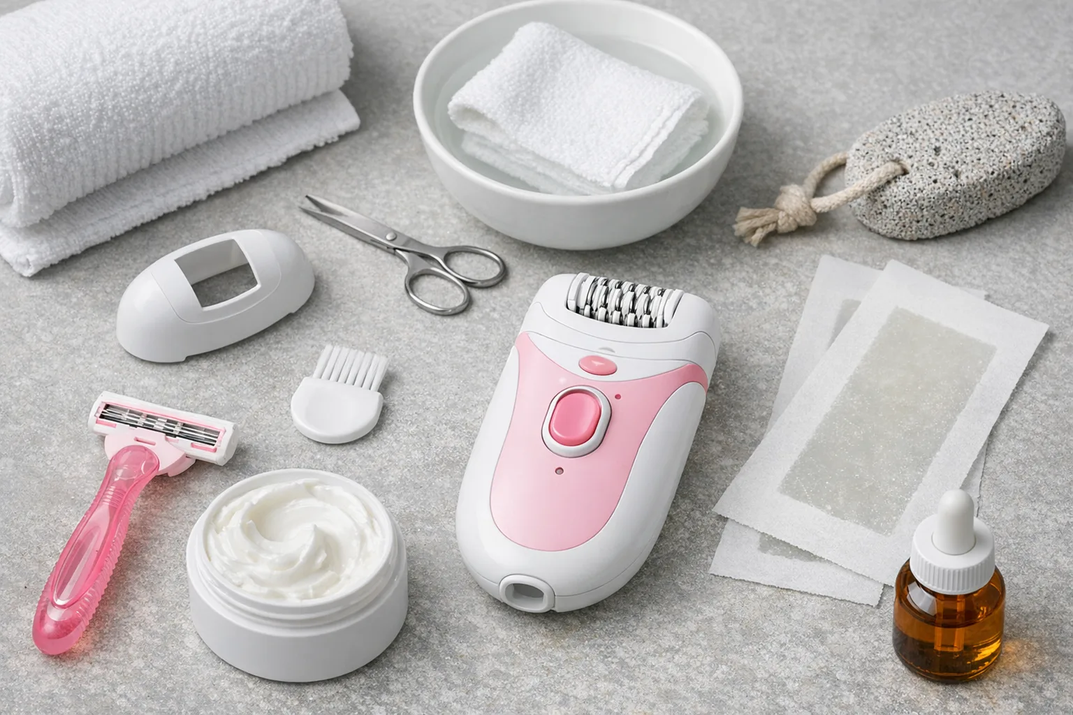 Epilierer richtig benutzen an den Beinen – Schritt fuer Schritt erklaert